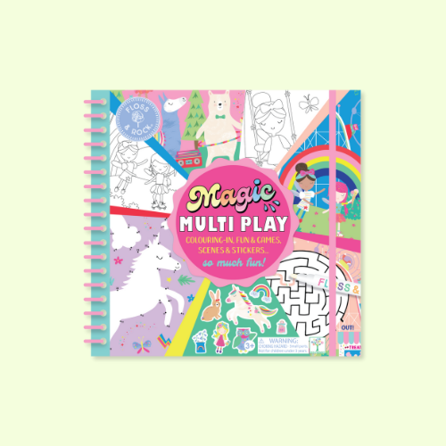 Multiplay pinta con agua unicornios